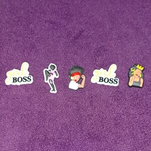 Lady Boss Croc Charms